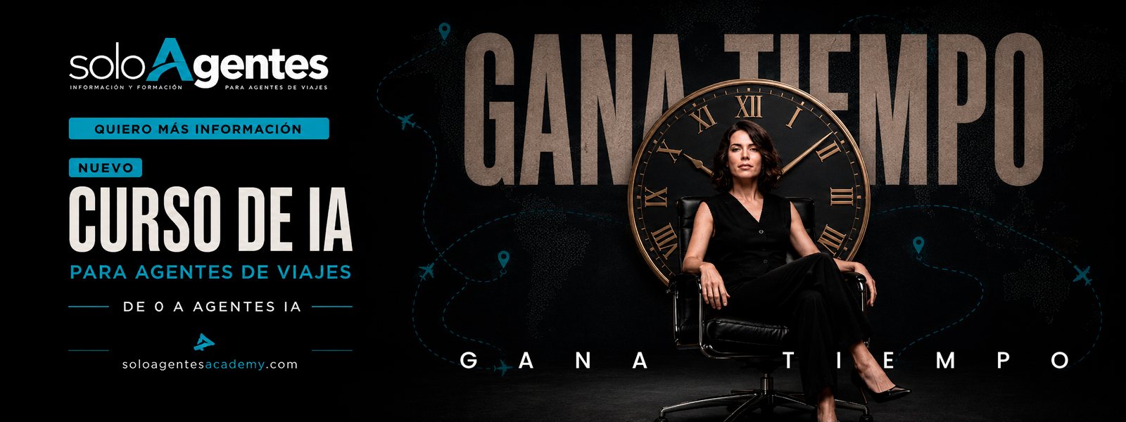 Gana tiempo - Nuevo Curso de IA para Agentes de Viajes